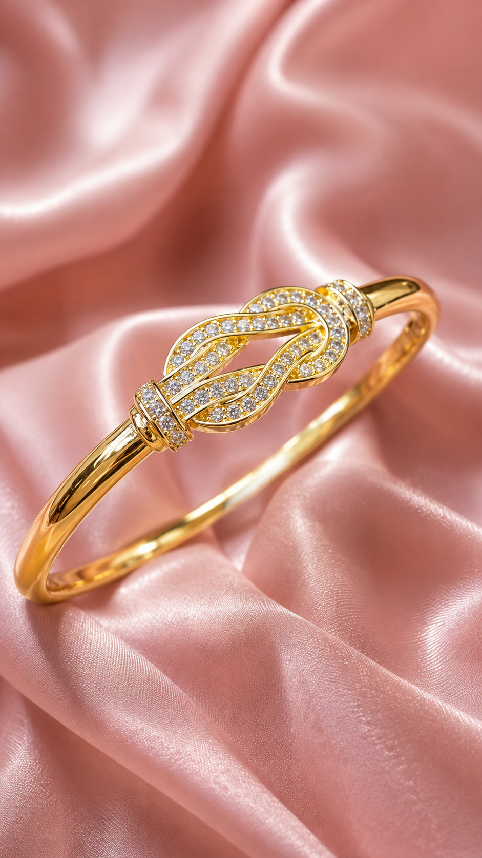 Infinity Knot 316L Anti-Tarnish AD Bracelet