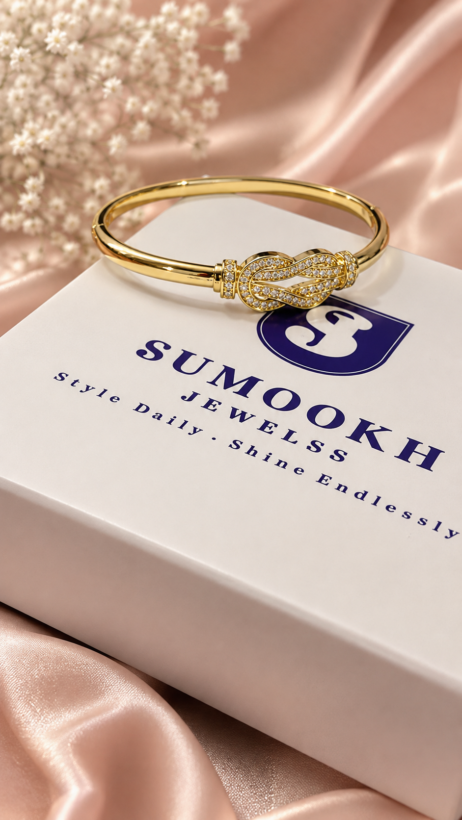 Infinity Knot 316L Anti-Tarnish AD Bracelet