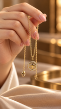 Four Heart Tree 316L Anti-Tarnish Necklace