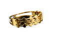 Elegant Gold Heart Anti Tarnish Stainless Steel Chain Bracelet