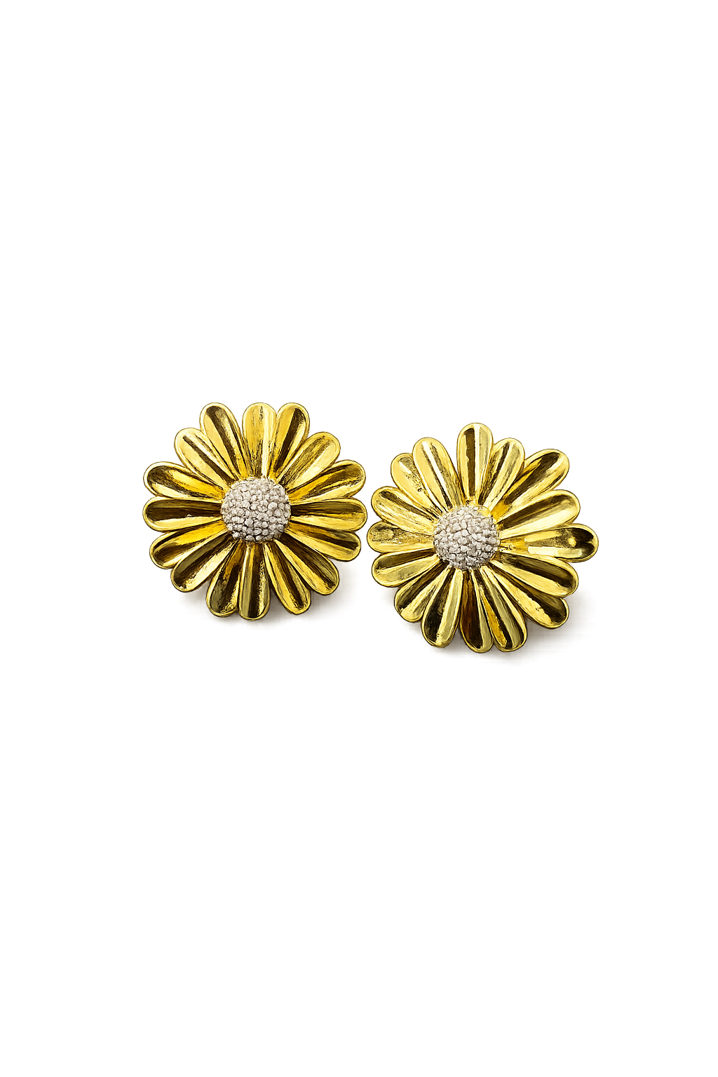 Anti-tarnish Stainless Steel floral studs