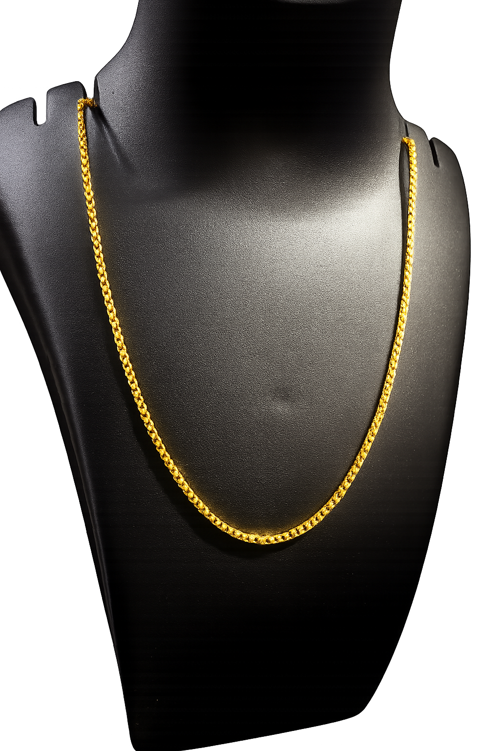 Elegant Finish Classic Gold Chain Necklace