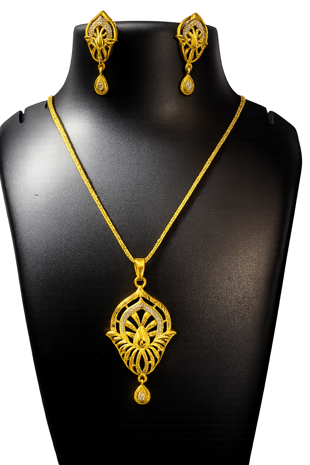 Royal Peacock Grace Pendant Set
