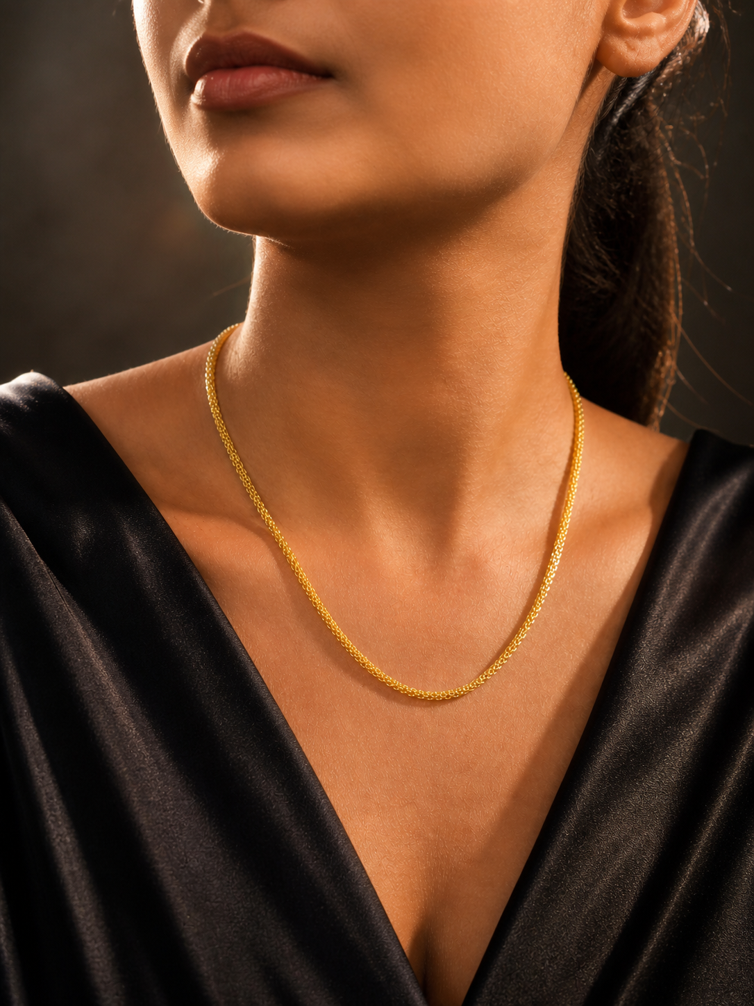 Imperial Glow Golden Edge Chain