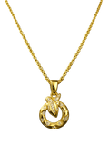 Mystic Snake Loop Anti Tarnish Stainless Steel Pendant