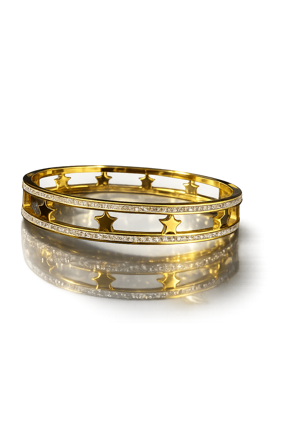 Celestial Starline Anti Tarnish Stainless Steel Gold Bracelet