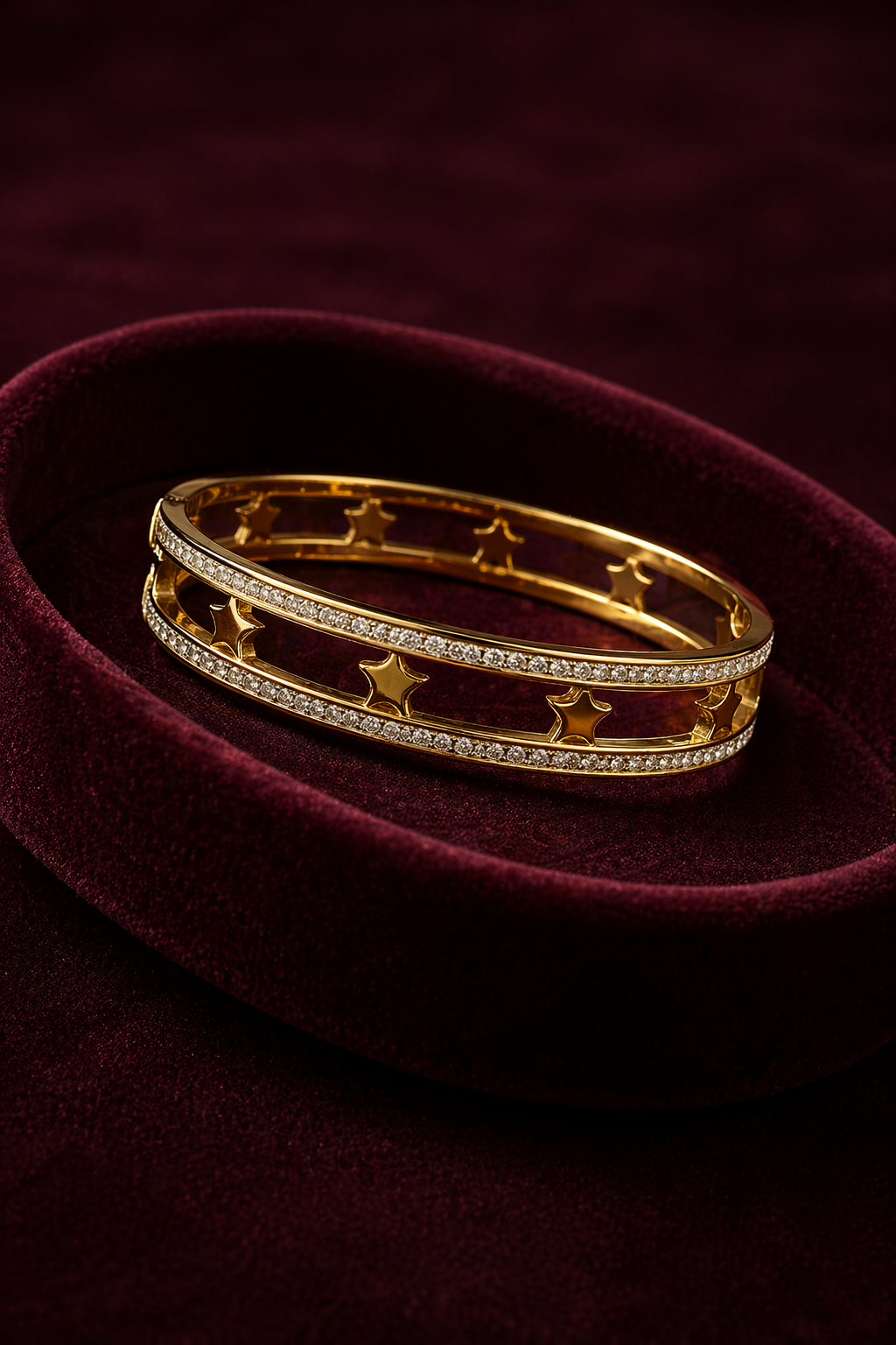 Celestial Starline Anti Tarnish Stainless Steel Gold Bracelet