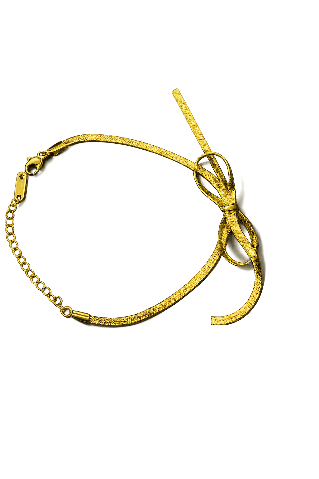 Premium Ribbon Bow Anti Tarnish Stainless Steel Bracelet