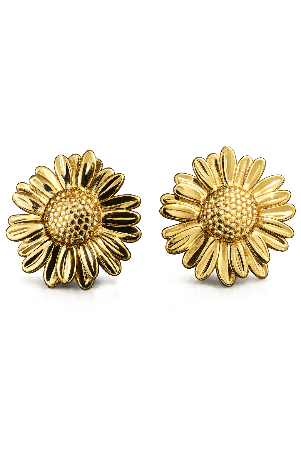 Golden Daisy Charm Set
