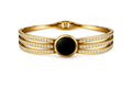 Eclipse Noir Stainless Steel Anti Tarnish Bracelet