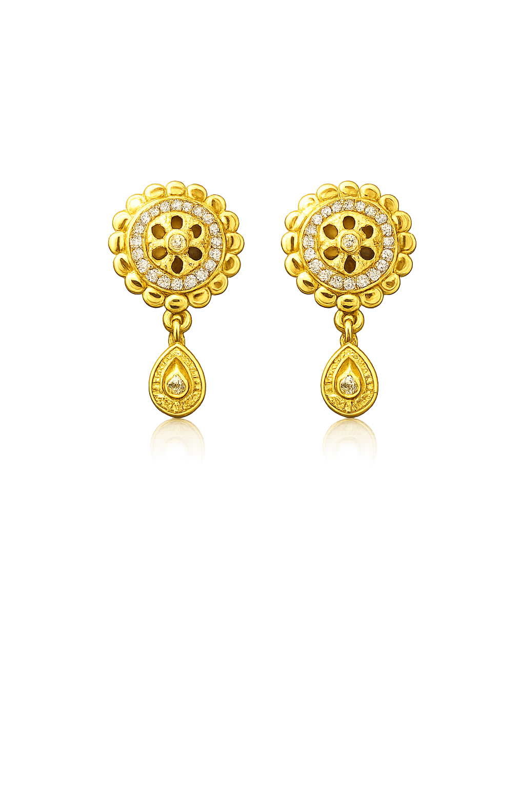 Luxury Ethnic Royal Sunburst Pendant Set
