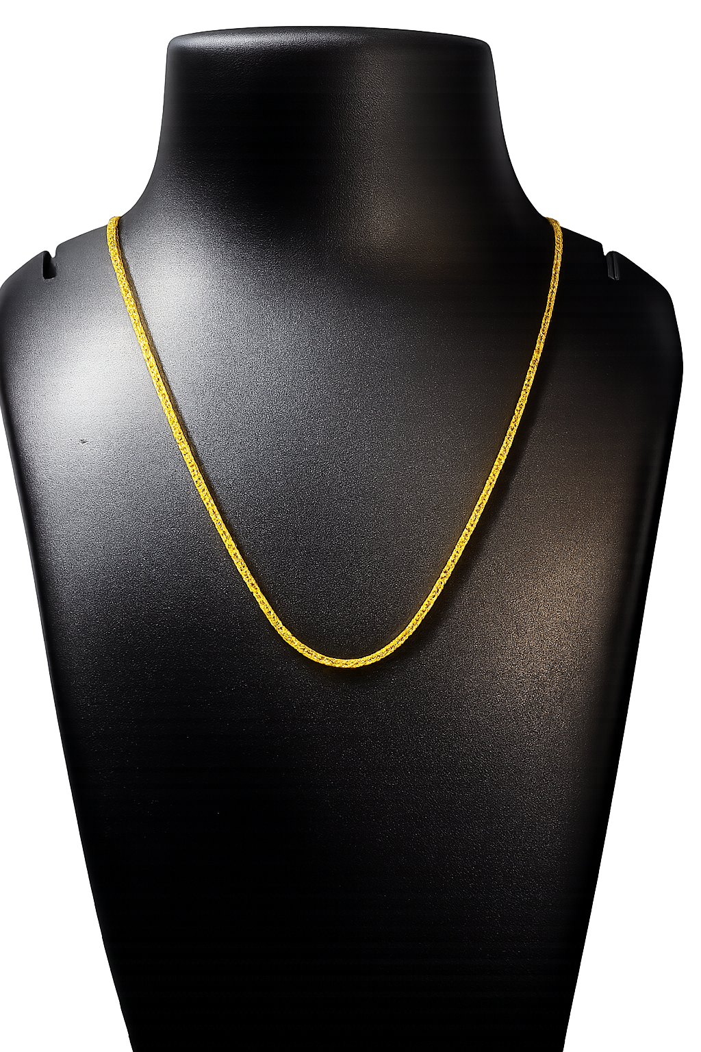 Golden Elegance Anti Tarnish Stainless Steel Slim Chain Necklace