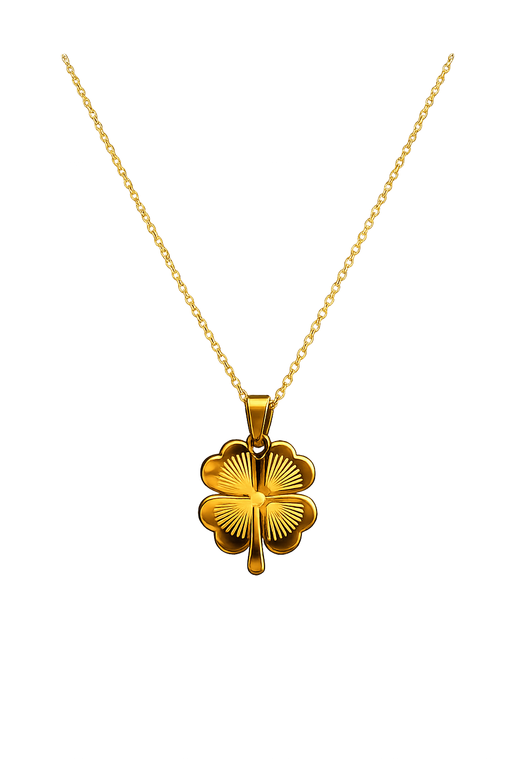 Classic Four Leaf Clover Pendant