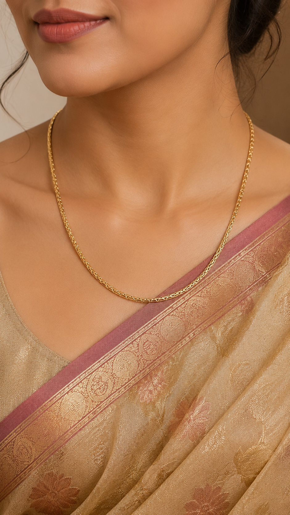 Imperial Serpent Gold Chain