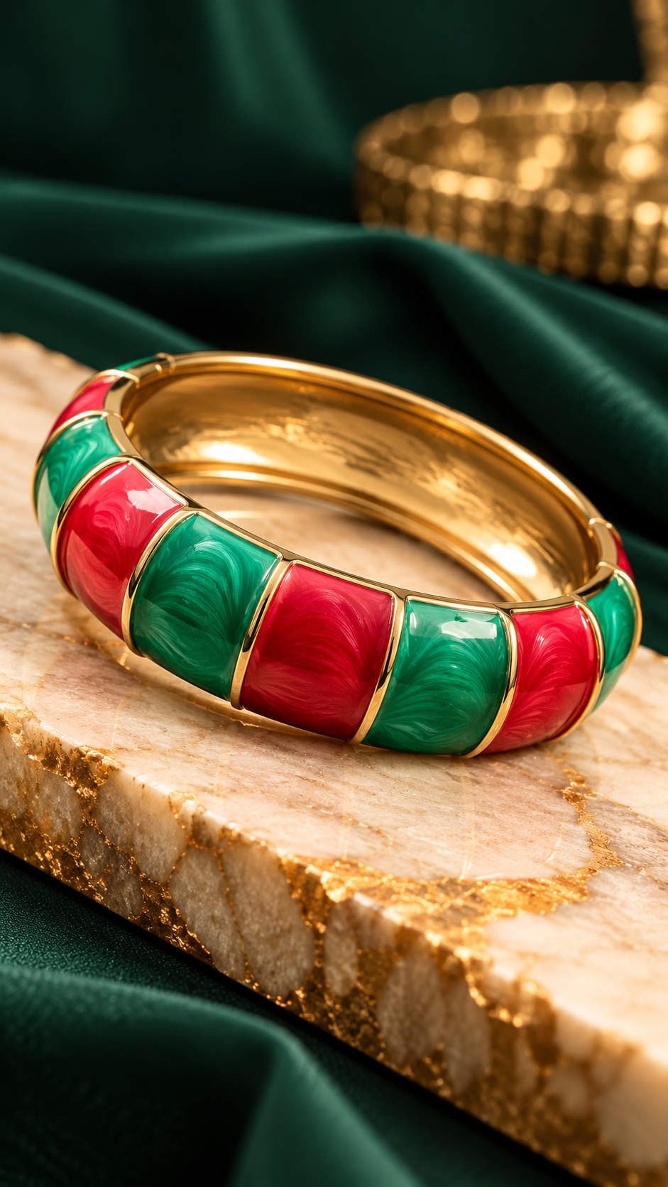 Enamel 316L Anti-Tarnish Bracelet