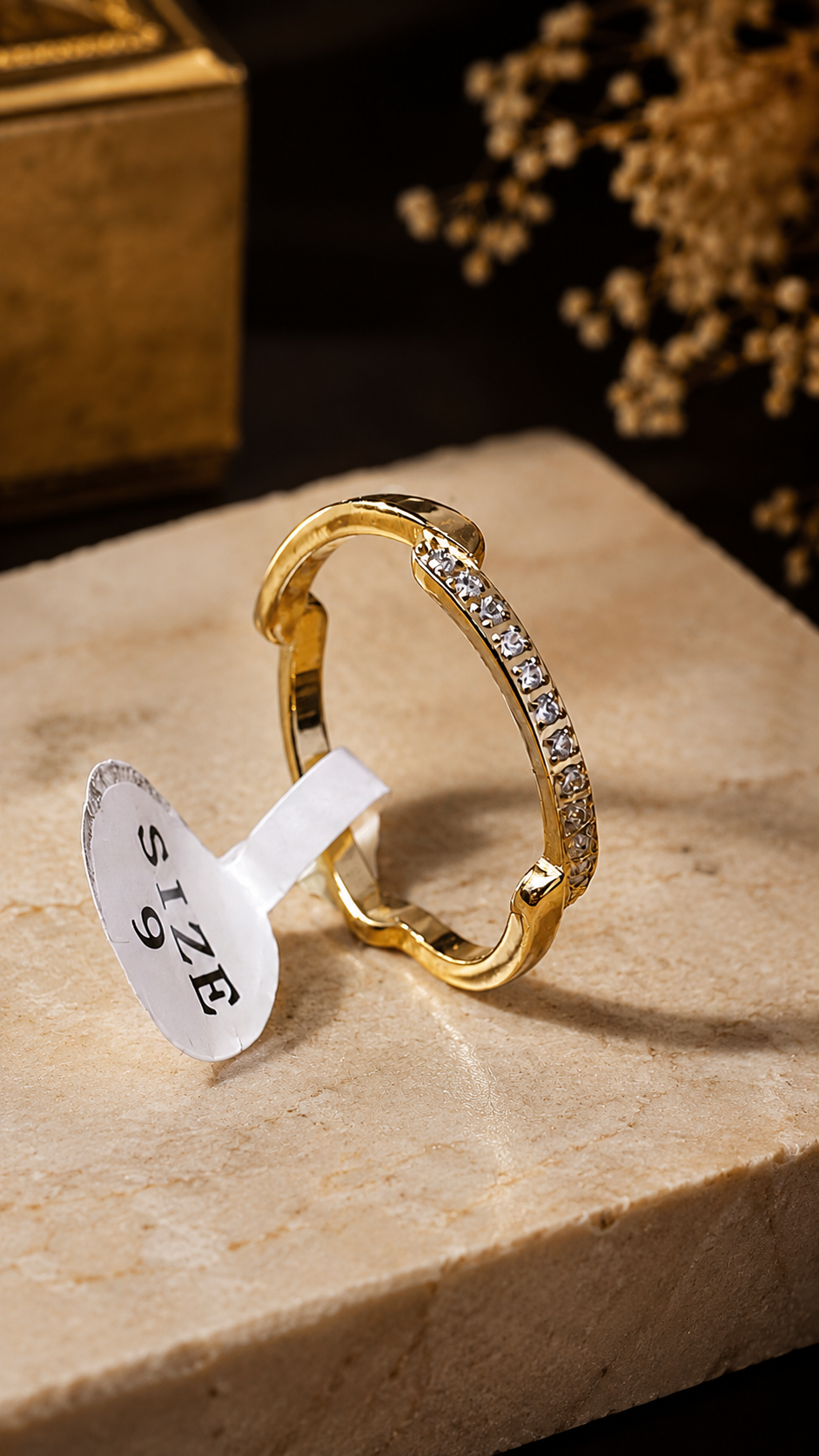 Serene Spark 316L AD Ring
