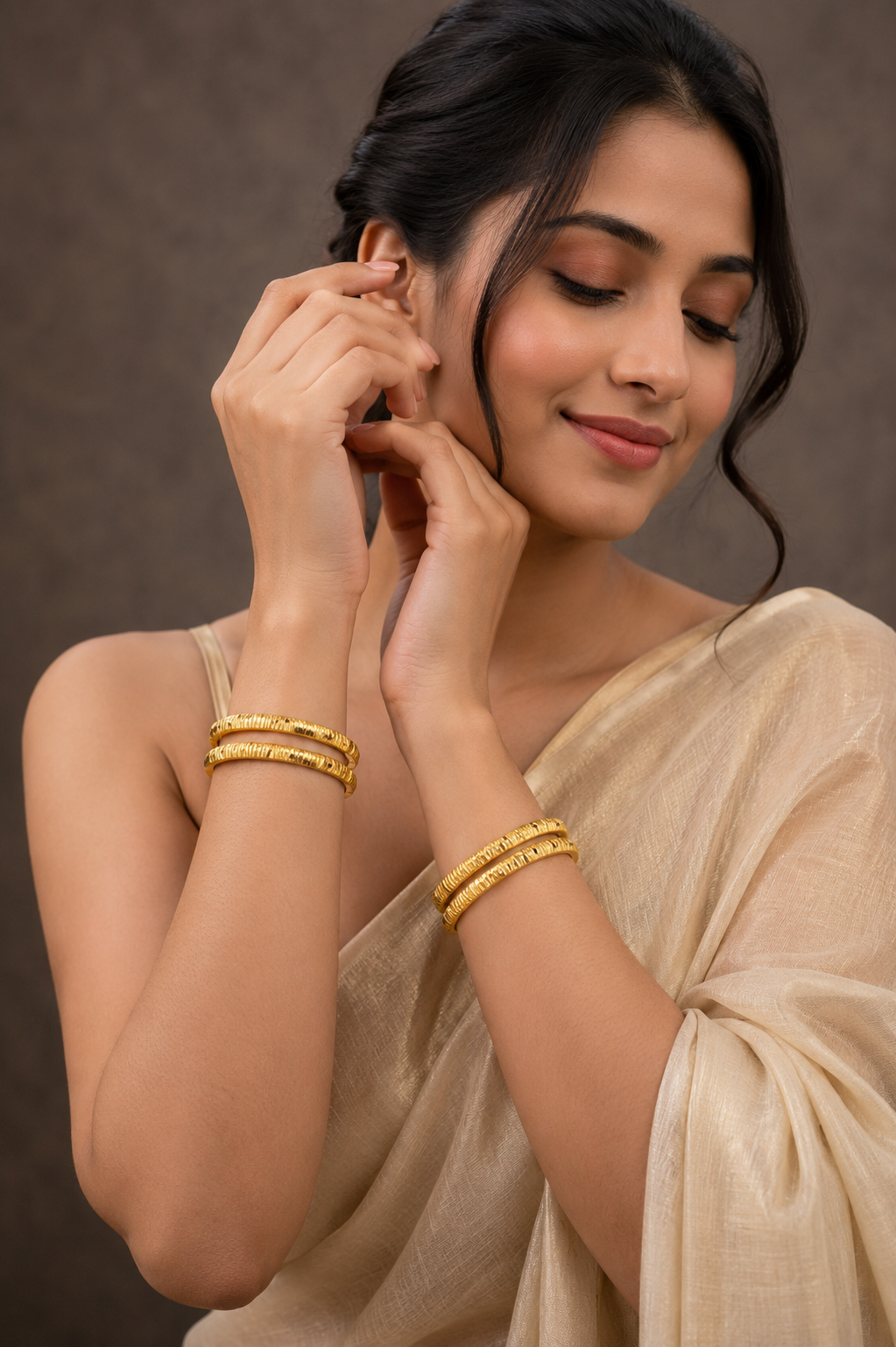 Auric Ridge Gold Bangles