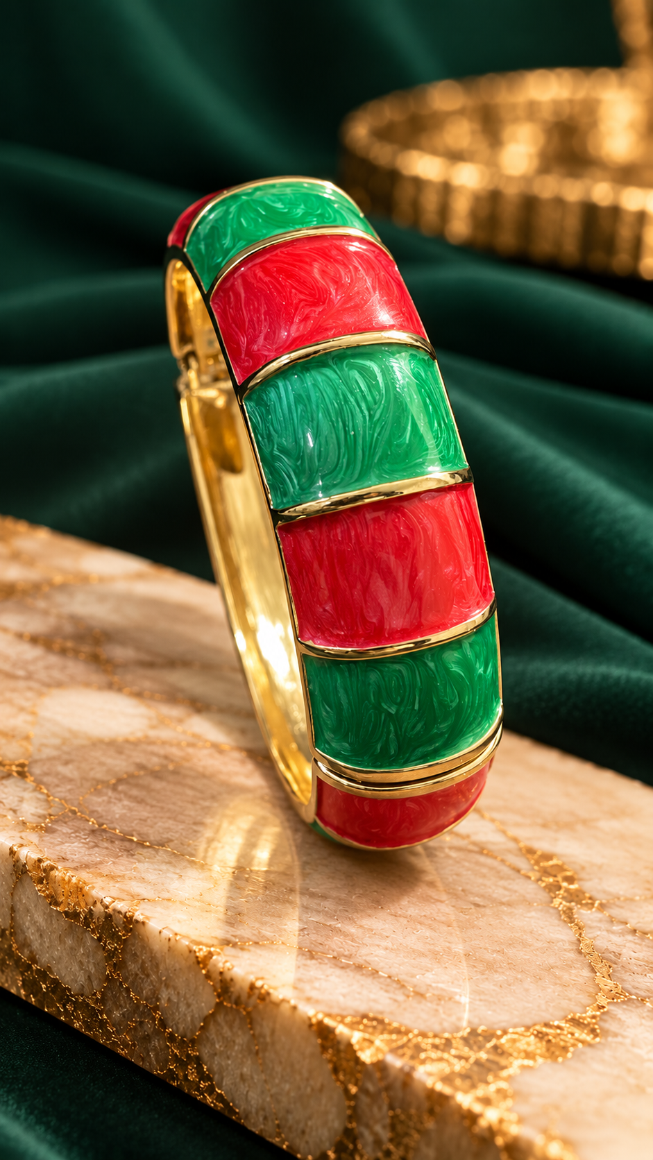 Enamel 316L Anti-Tarnish Bracelet