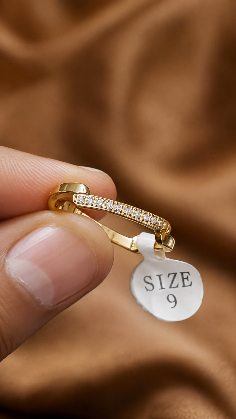 Serene Spark 316L AD Ring
