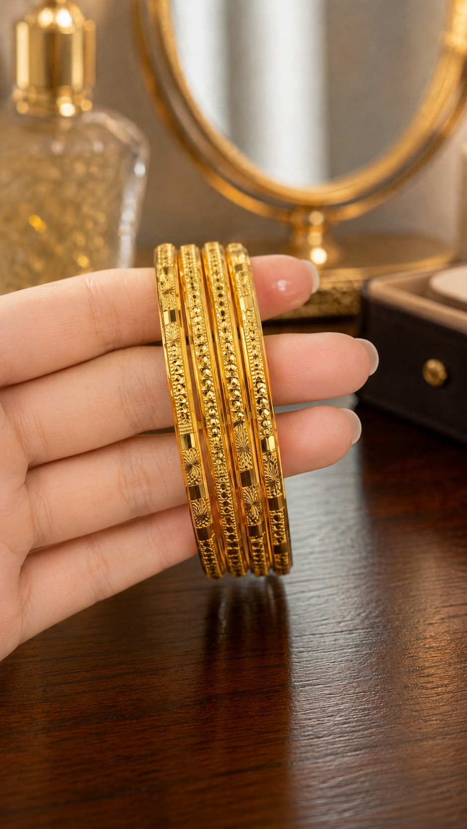 Suncrest Gold Bangles