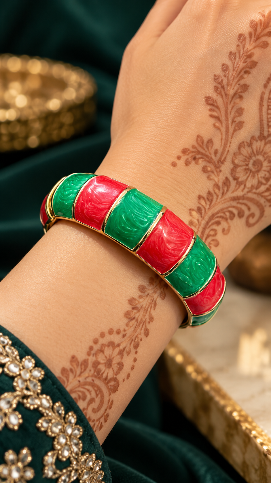 Enamel 316L Anti-Tarnish Bracelet