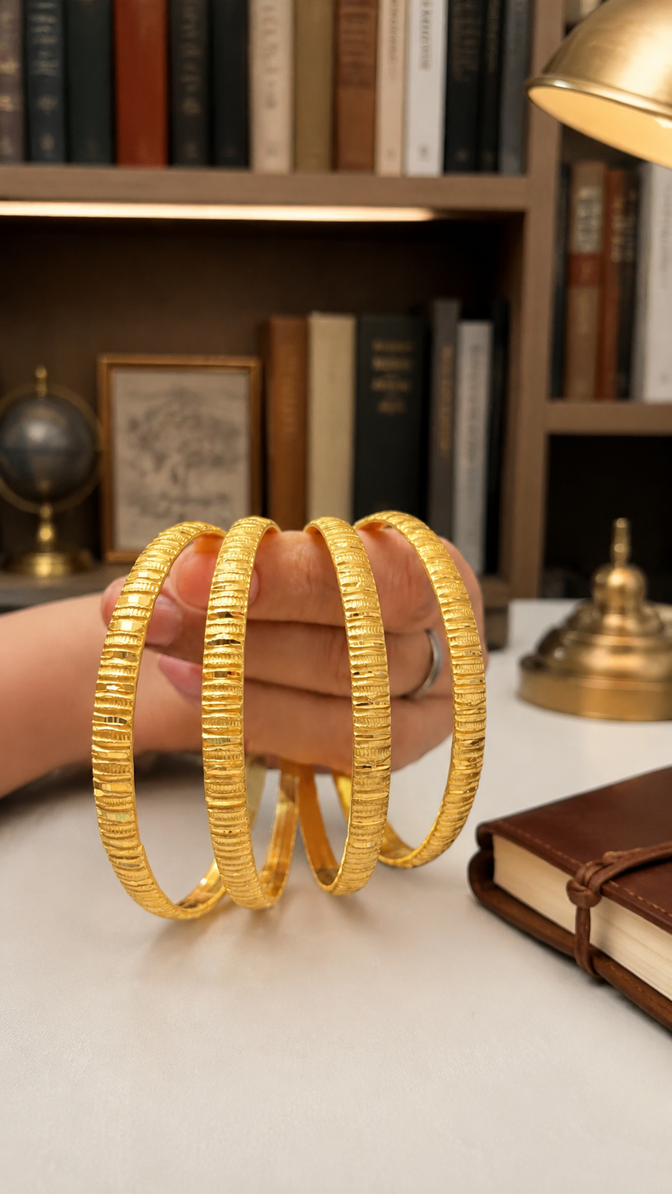 Auric Ridge Gold Bangles