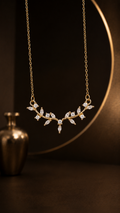Crystal Bloom 316L Anti Tarnish Necklace