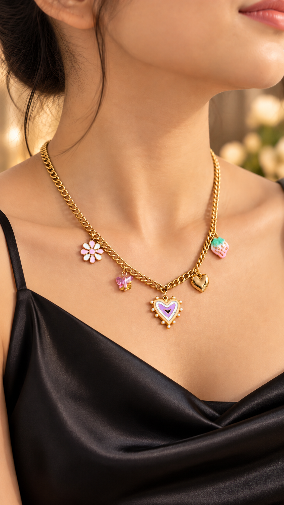 Whimsy Charm 316L Anti-Tarnish Necklace