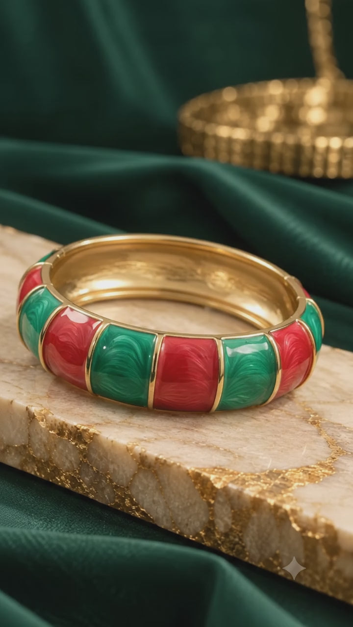 Enamel 316L Anti-Tarnish Bracelet